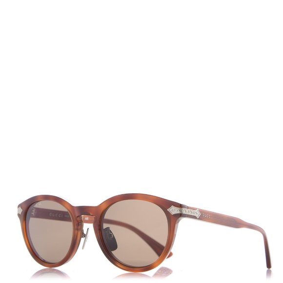 COPY - GUCCI Acetate Round Metal Sunglasses GG0071S